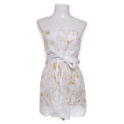 Robe (Blanc, Jaune) de Fantazia Coton