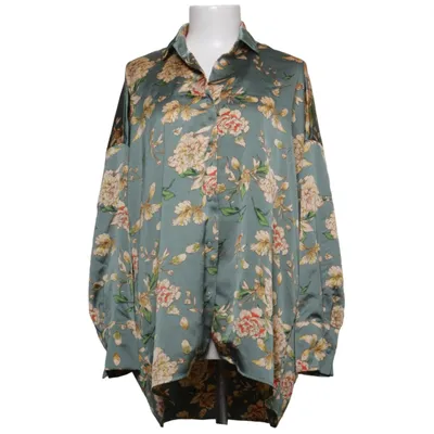 Blus (Grön, Flerfärgad) från Queen's Fashion Collection Polyester