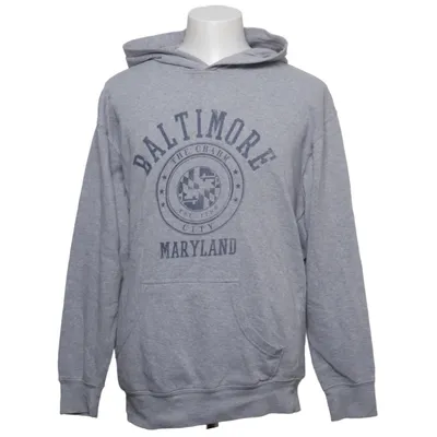 Hoodie (Gray) from Point Sportswear Cotton, Polyester