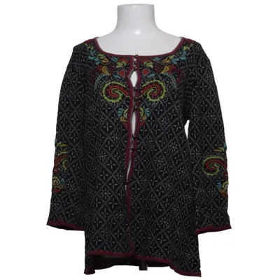 Kofta (Svart, Flerfärgad) från Gudrun Sjödén Bomull, Ull