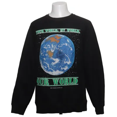 Sweatshirt (Zwart, Meerkleurig) van Buttergoods Katoen, Polyester