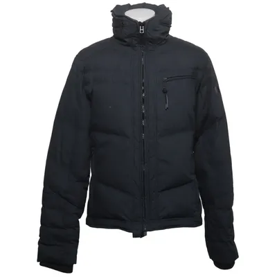 Veste d'hiver (Gris) de Diesel Coton, Cuir, Polyester