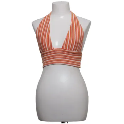 Haut dos-nu (Orange, Blanc) de Divided by H&M