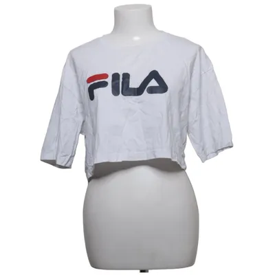 Crop top (Hvid, Blå, Rød) fra Fila