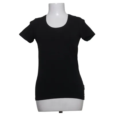 T-shirt (Zwart) van Newbody Katoen, Elastaan