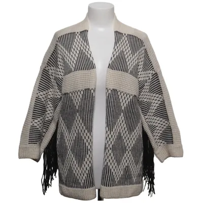 Cardigan (Beige, Noir) de L.O.G.G by H&M Acrylique, Laine d'alpaga