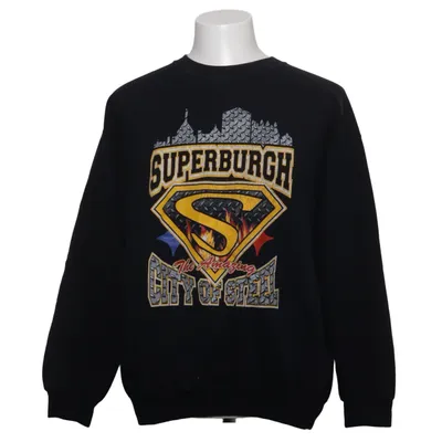 Sweatshirt (Schwarz) von Gildan Activewear Baumwolle, Polyester