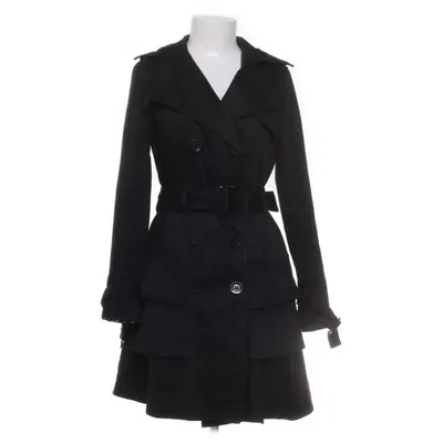 Trench coat (Black) from Halens Cotton, Elastane, Polyester