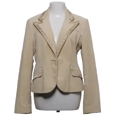 Kavaj (Beige) från NIGHT Birger et Mikkelsen Acetat, Bomull, Elastan