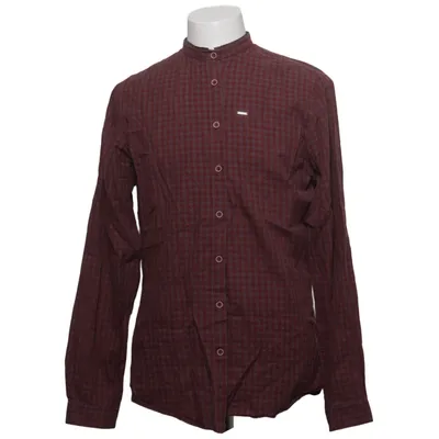 Shirt (Red, Gray) from Emilio Adani Cotton