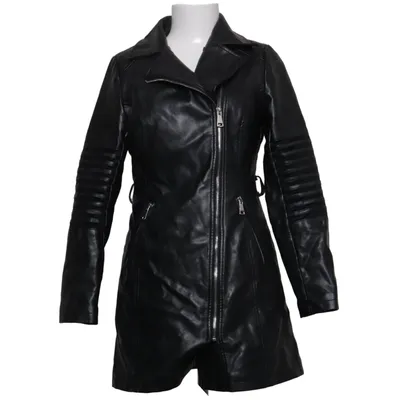 Biker jacket (Black) from Flammode Polyester, Polyurethane, Viscose