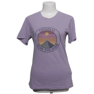 T-shirt (Lila) från Cotopaxi Ekologisk bomull, Återvunnen polyester