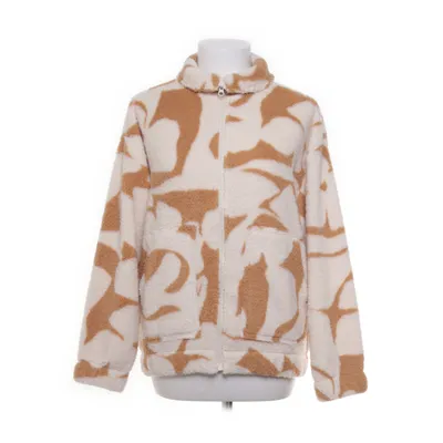 Fleece jacket (Beige, Brown) from Billabong Polyester, Faux fur