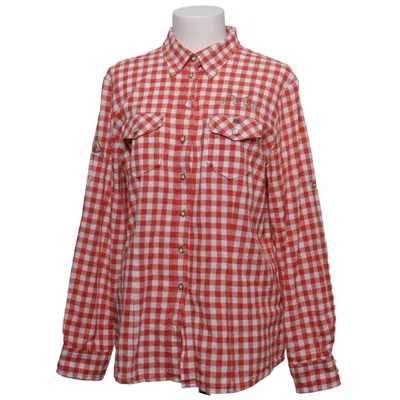 Shirt (Red, White) from Os Trachten Cotton
