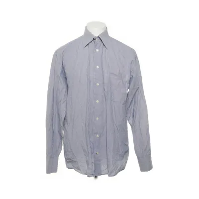 Shirt (Blue, White) from Allan Clark Cotton
