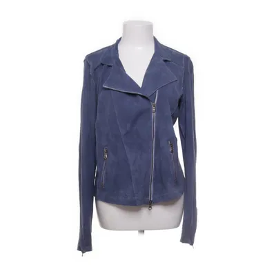Biker jacket (Blue) from Montgomery Leather