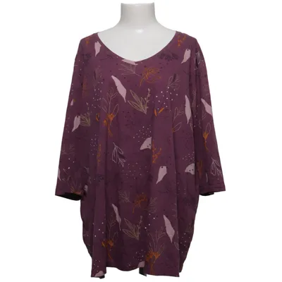 Top (Purple, Multicolored) from Pure by Ulla Popken Organic cotton