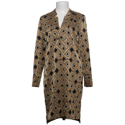 Robe (Beige, Noir) de Mos Mosh Élasthane, Polyester, Viscose