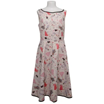 Kjole (Beige, Flerfarvet) fra Voodoo Vixen Polyester
