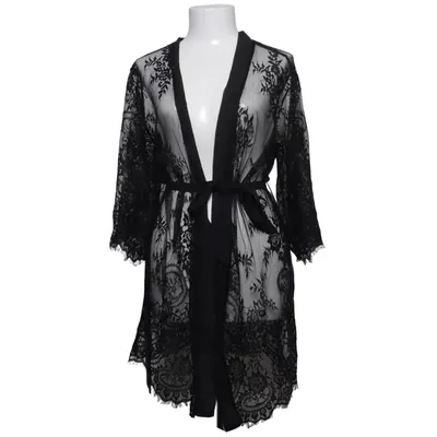 Dressing gown (Black) from Censored Polyamide, Polyester