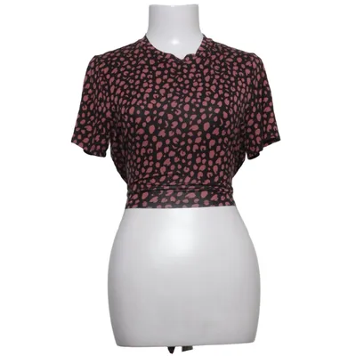 Haut portefeuille (Noir, Rose) de Les Lunes Bambou, Élasthane