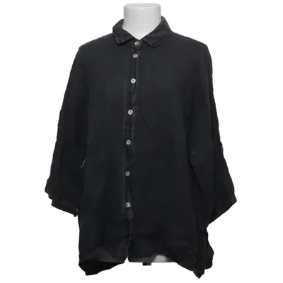 Short sleeve shirt (Gray) from Made in italy Linen