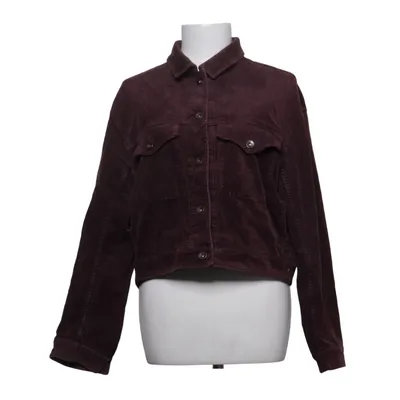 Veste (Violet) de Uniqlo Coton, Élasthane, Polyester, Viscose