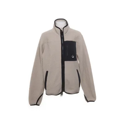 Fleece jacket (Beige, Black) from Everest Polyester