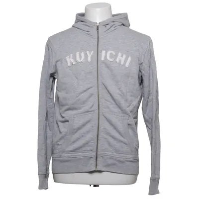 Capuchon sweater (Grijs) van Kuyichi Katoen, Polyester