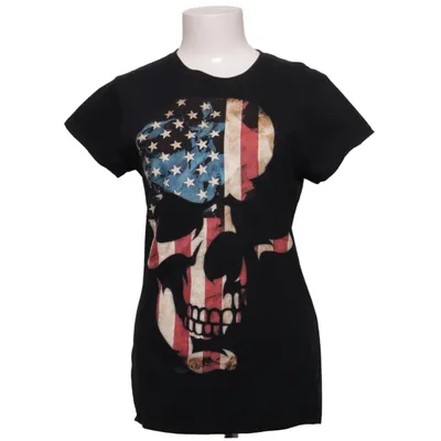 T-shirt (Svart, Flerfärgad) från Gildan Softstyle Bomull