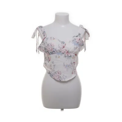 Crop top (Beige, Meerkleurig) van Cider Polyester