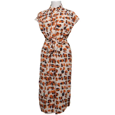 Skjortekjole (Beige, Flerfarvet) fra By Malene Birger Viscose