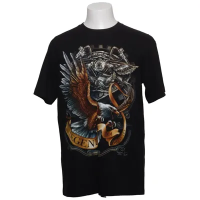 T-shirt (Noir, Multicolore) de Rock Chang Coton