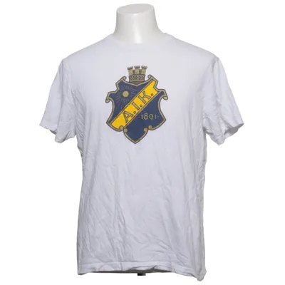 T-shirt (Vit, Blå, Gul) från AIK Bomull