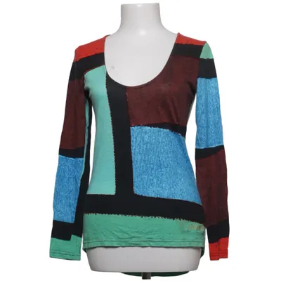 Langærmet t-shirt (Flerfarvet) fra Desigual Bomuld, Viscose
