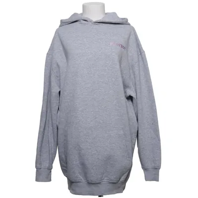 Hoodie (Gray) from Playboy x Missguided Cotton, Polyester, Viscose