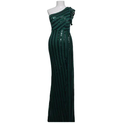 Aftenkjole (Grøn) fra Miss Ord Elastan, Polyester