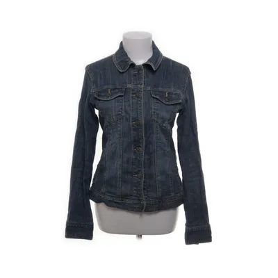 Denim jacket (Blue) from Enrico Mori Cotton, Elastane