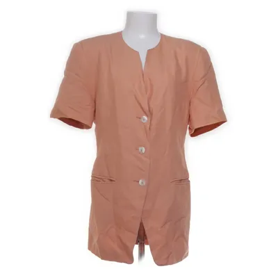 Jacket (Orange) from Positiv Acetate, Linen, Viscose
