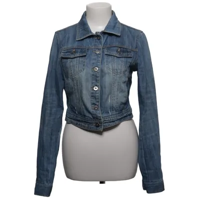 Veste en jean (Bleu) de VILA Clothes Coton, Élasthane