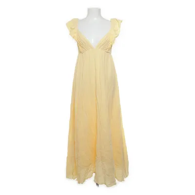 Maxi jurk (Geel) van H&M Katoen