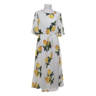 Maxi jurk (Wit, Meerkleurig) van ONLY Polyester