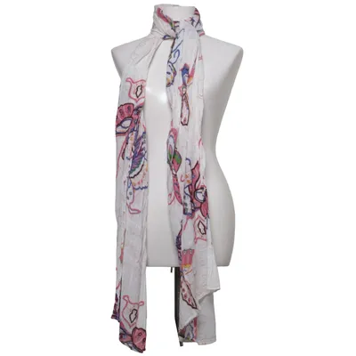 Châle (Blanc, Multicolore) de Pieces Accessories