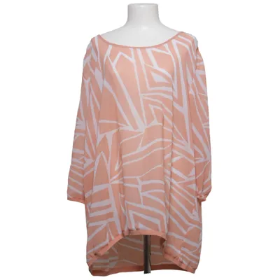 Blouse (Orange, Blanc) de Emoi En Plus by Emonite