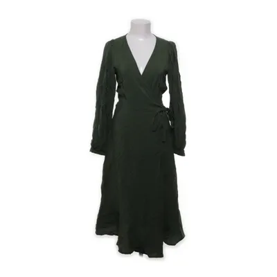 Wrap dress (Green) from Moves Polyamide, Viscose