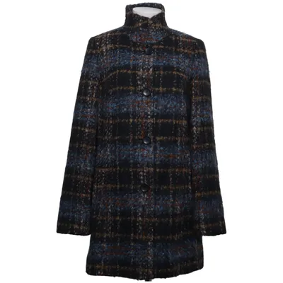 Coat (Blue, Black, Brown) from Barbara Lebek Acrylic
