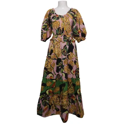 Maxi dress (Pink, Multicolored) from Farm Rio Cotton