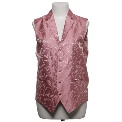 Suit vest (Pink) from Suitopia Polyester