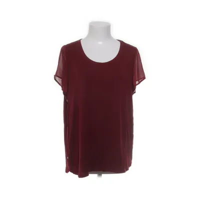 Top (Red) from Reitmans Elastane, Polyester, Viscose