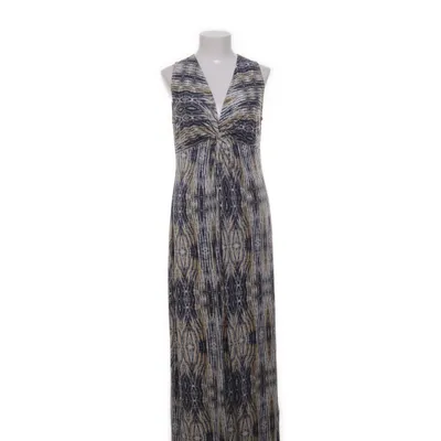 Maxi dress (Blue, Multicolored) from Saint Tropez Elastane, Polyester
